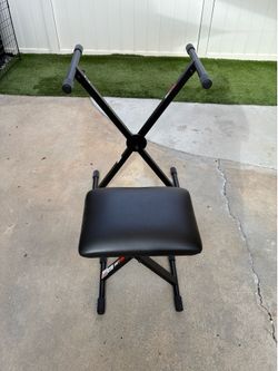 Keyboard stand and seat