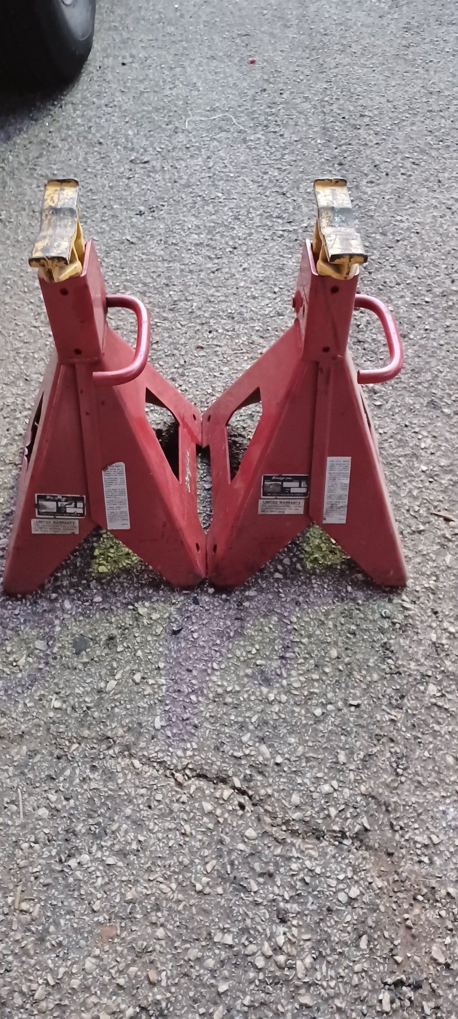 2 Used Snap-On 6 Ton Jack Stands