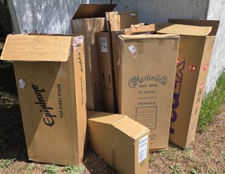 Guitar Shipping Boxes (10) @ $60 or $9 each
