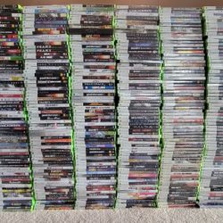 Over 700 Xbox, Nintendo, Playstation Games For Sale