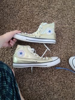 Converse All Star Gold Men's Size 10 Never Worn