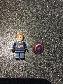 Captain America lego compatible mini figure