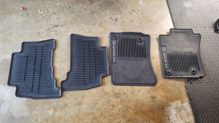 OEM Lexus GX 460 All-Weather Rubber Floor Mats Set (2014–2023)
