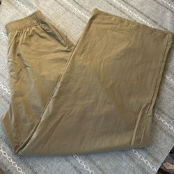 SHEIN pleated wide-leg parachute pants