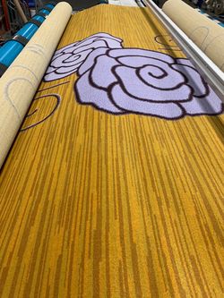 Custom wool carpet