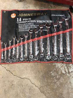 14 piece combo wrench set
