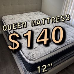 Queen Size Pillow Top Mattress 