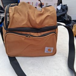 Carhartt Insulated 12-Can Two-Compartment Lunch Cooler.