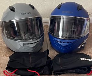 Motorcycle Helmets Strada 2 Medium & Small Excellent!