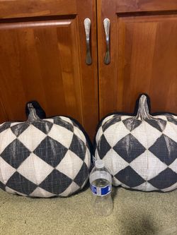 Pumpkin pillows