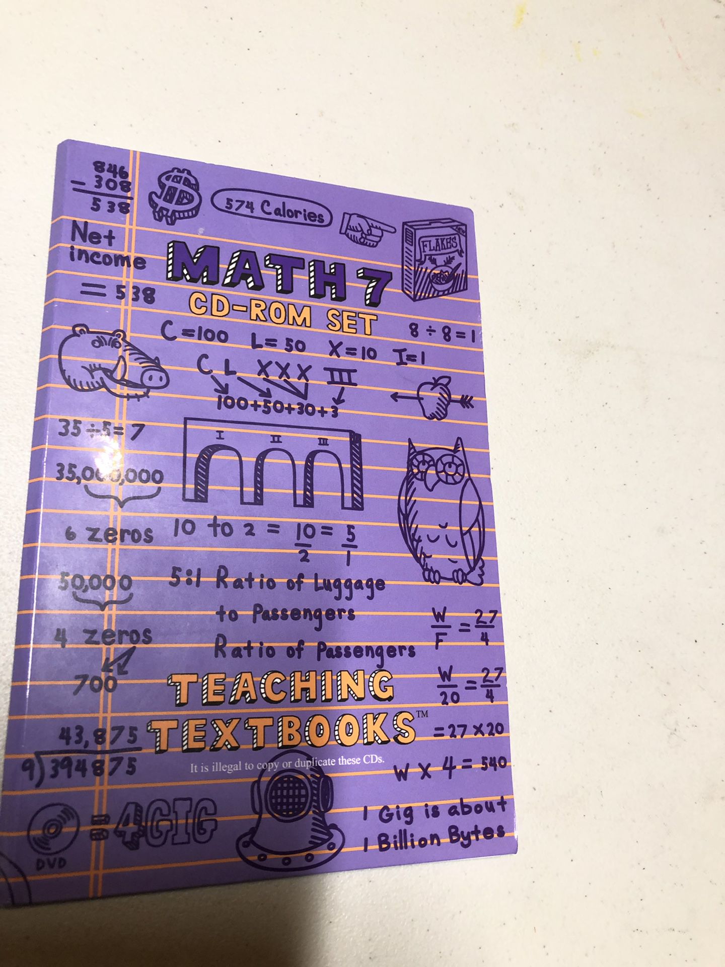 Teaching Textbooks - Math 7
