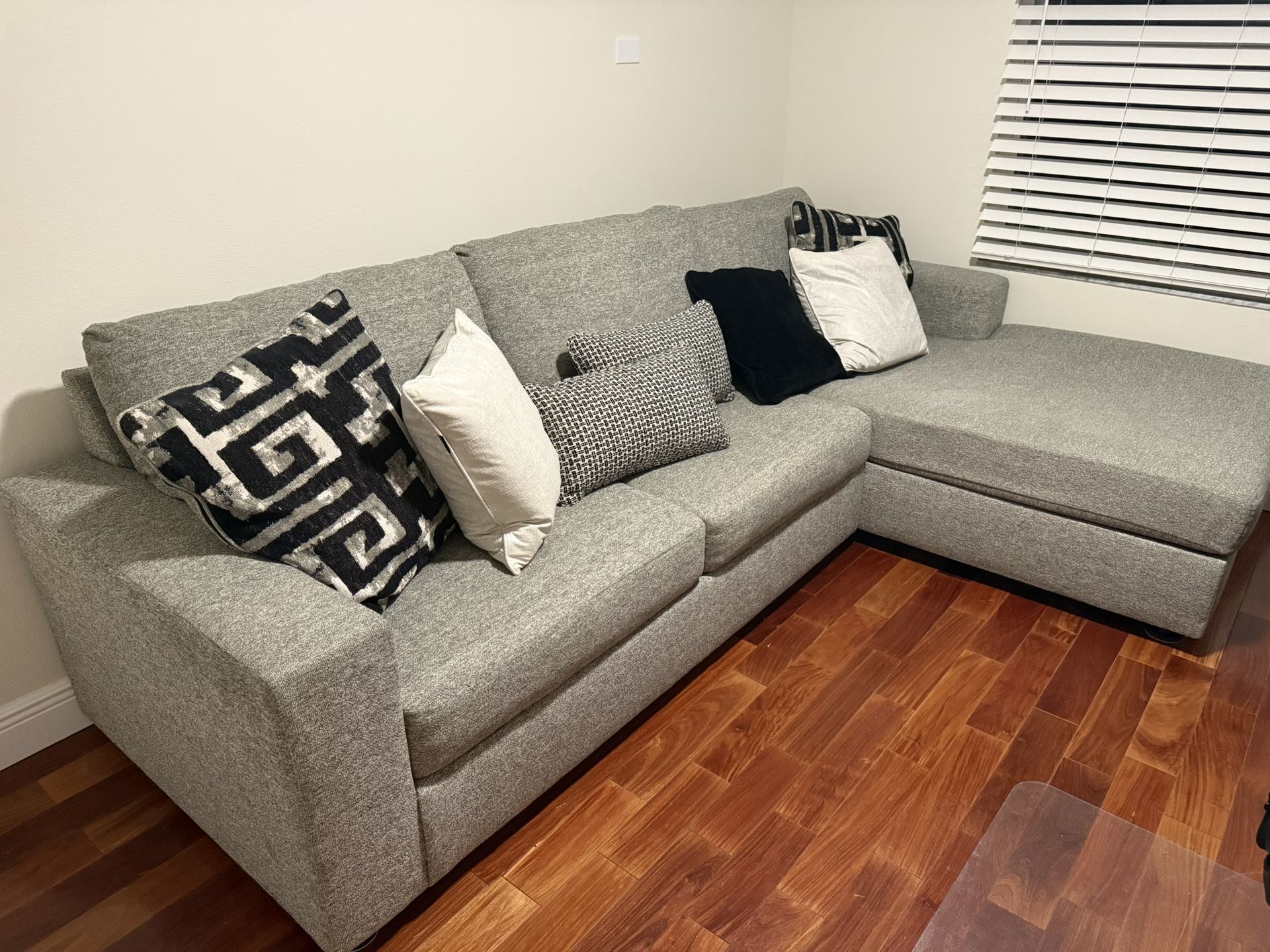 2 piece sleeper sectional with chaise