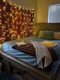 Wooden Queen Bed