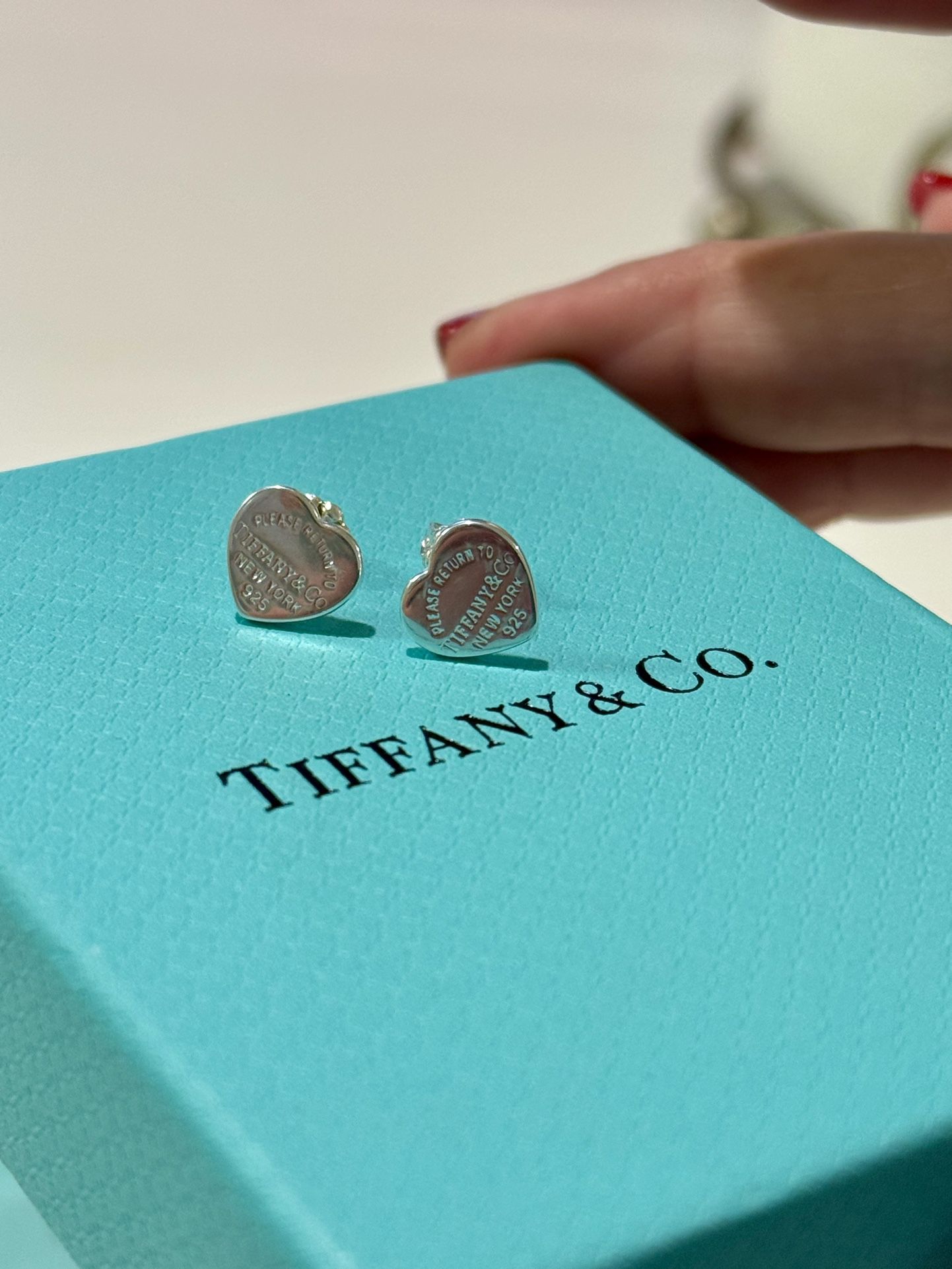 Tiffany Earrings Silver 