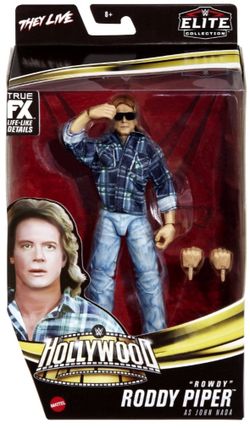 WWE Elite Hollywood ROWDY PIPER They LIVE read Description ⬇️