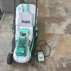 13 inch battery lawn mower