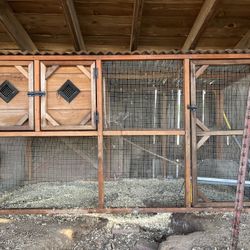 Large chicken coop