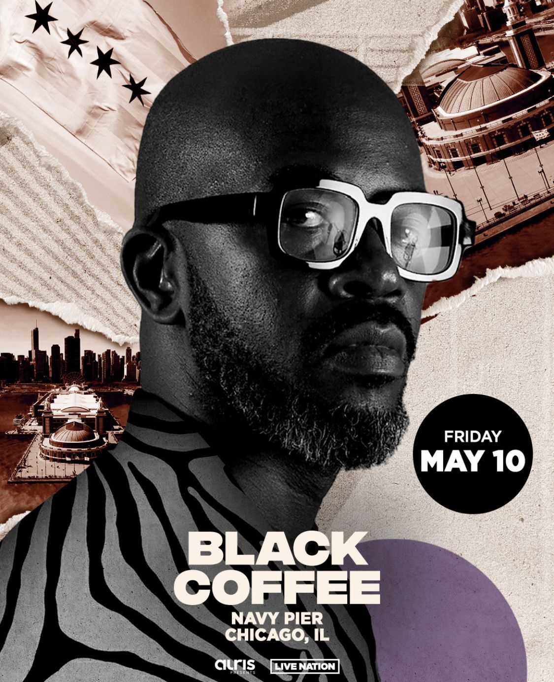 Black Coffee- Navy Pier-  Open Air Tickets (GA) 