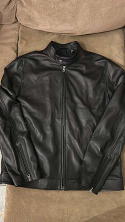 Murano Premium Leather Moto Jacket L