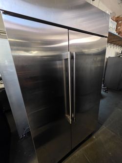 48" GE MONOGRAM BUILT IN STAINLESS STEEL REFRIGERATOR