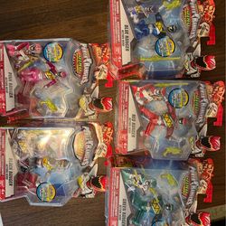 Power Rangers Dino Super Charge Complete Set Walgreens Exclusives Translucent