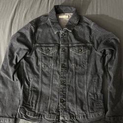 ALLSAINTS DENIM JACKET MENS MEDIUM