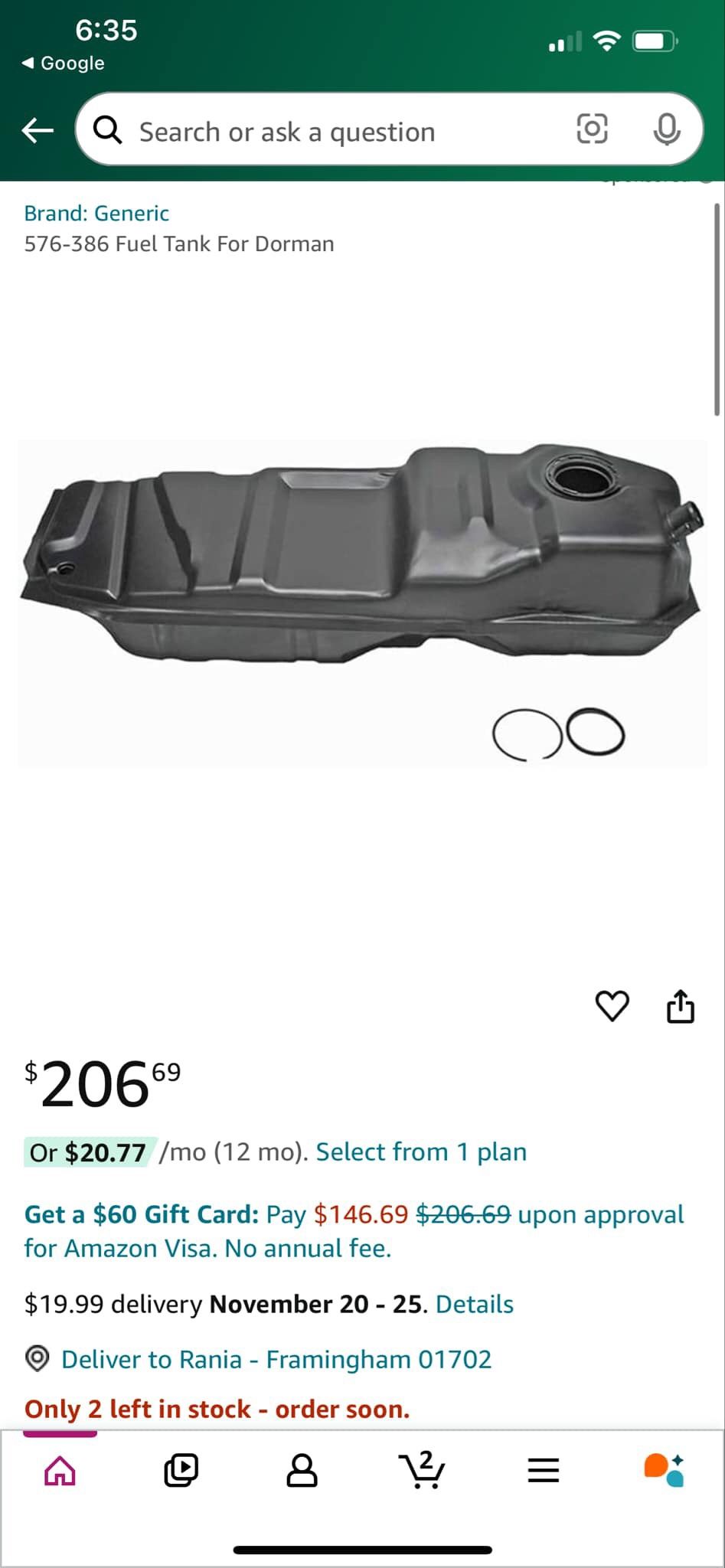 Gas Tank