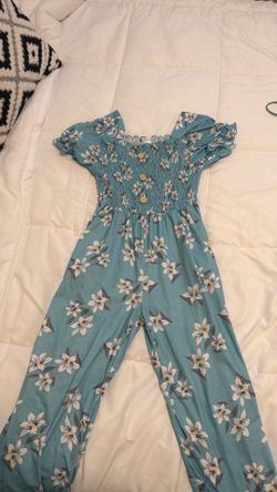 Girls Romper pants Hawaiian