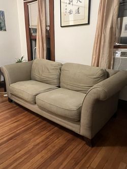Beige Soft Sofa Couch 