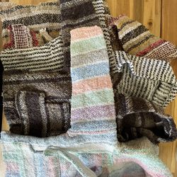 Toddler Baja Hoodie/poncho - Set Of 4