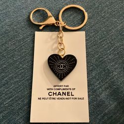 CC CHARM KEYCHAIN 