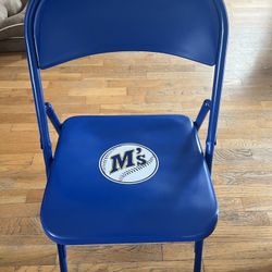 Seattle Mariners Metal Folding Chair