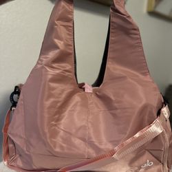 Pink ALO gym/bag 