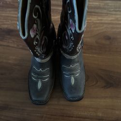 Girls Cowboy Boots Size Us 6 Mexico Size 23