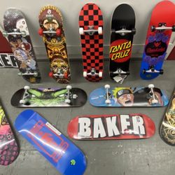 Prebuilt Skateboards 