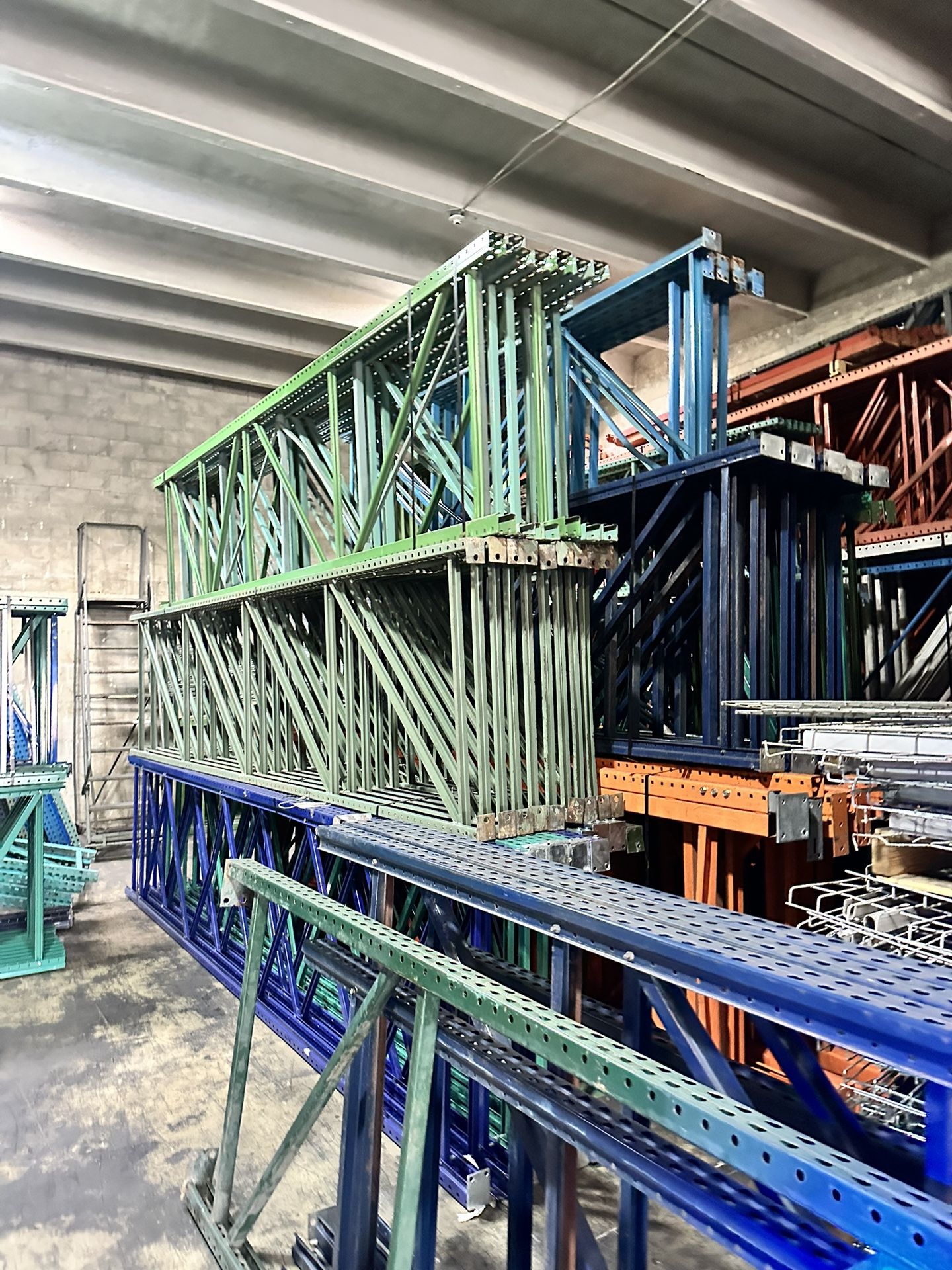 Pallet Racks Upright Beams Wire Decks Warehouse