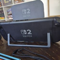 Nintendo Switch 2 Black Console Dockable Handheld 256GB