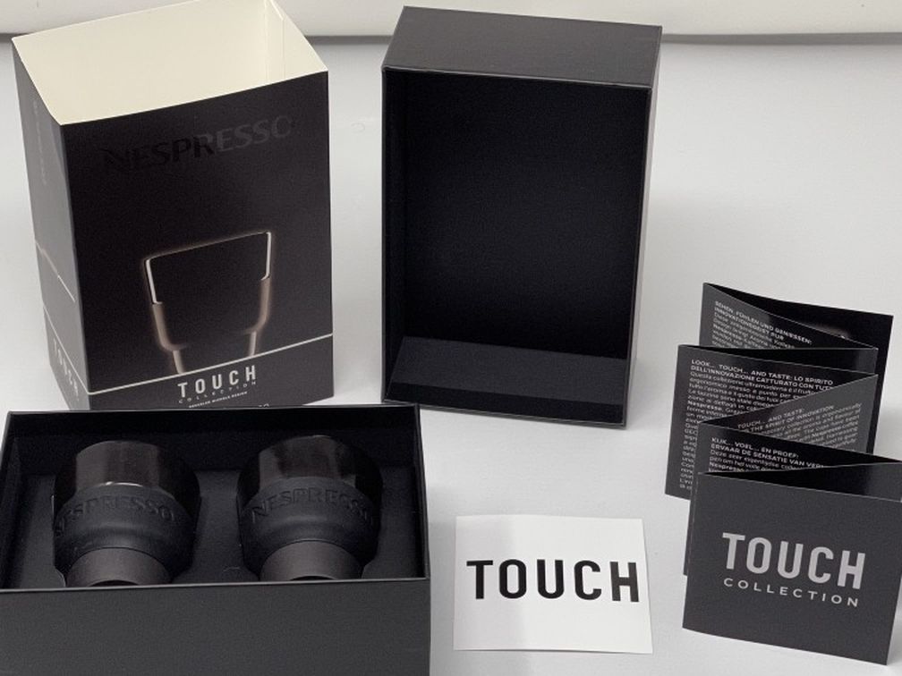NESPRESSO Touch Collection Lungo Cups set of 2 Geckeler Michels Limited Edition 6 Oz. 177ml for Sale in Ellenton FL OfferUp
