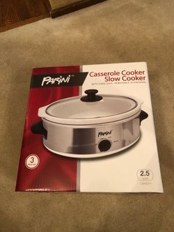 Parini casserole slow cooker
