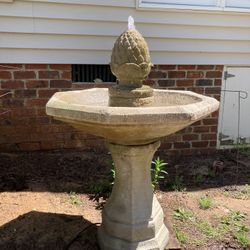 Concrete Bird Bath/fountain