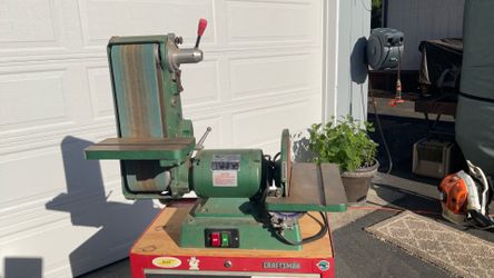 Grizzly.  Belt sander-grinder