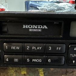 Honda Casett Radio 