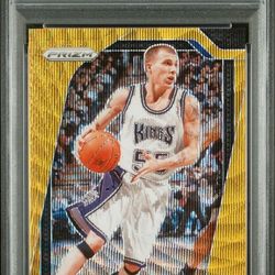 2024-25 Panini Prizm - Legends Jason Williams #287 Gold Wave Prizm /10 PSA 9