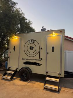 Luxury Portable Restroom Trailer