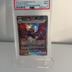 2024 Pokemon Charzard EX SIR PSA 9 