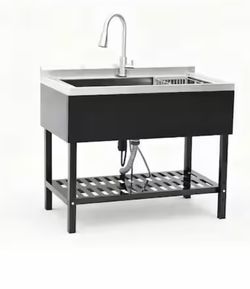 NEW UTILITY SINK WITH FAUCET INCLUIDED