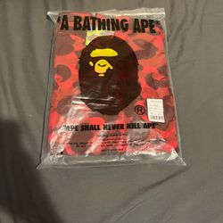 Red Bape Shark Hoodie