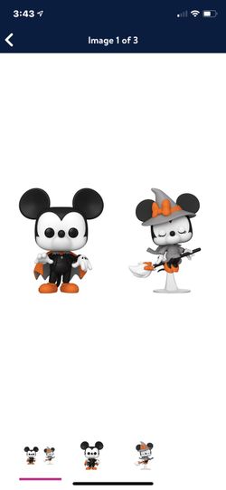 Funko pop Mickey and Minnie