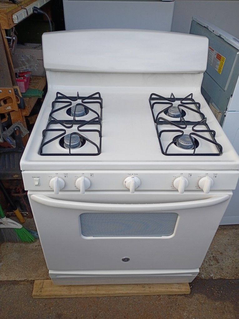 Standard General Electric White Gas Stove 