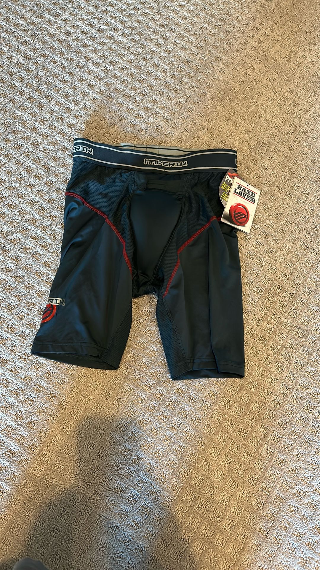 L, Maverik, Compression Shorts With Pro Cup